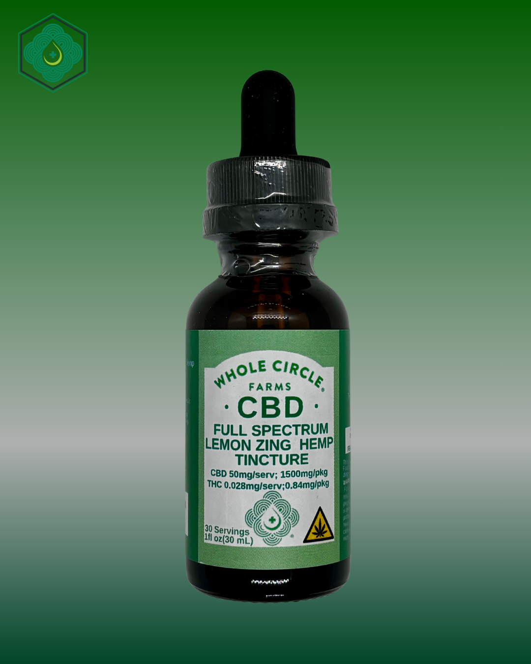 CBD Sublingual Tincture | Whole Circle Farms
