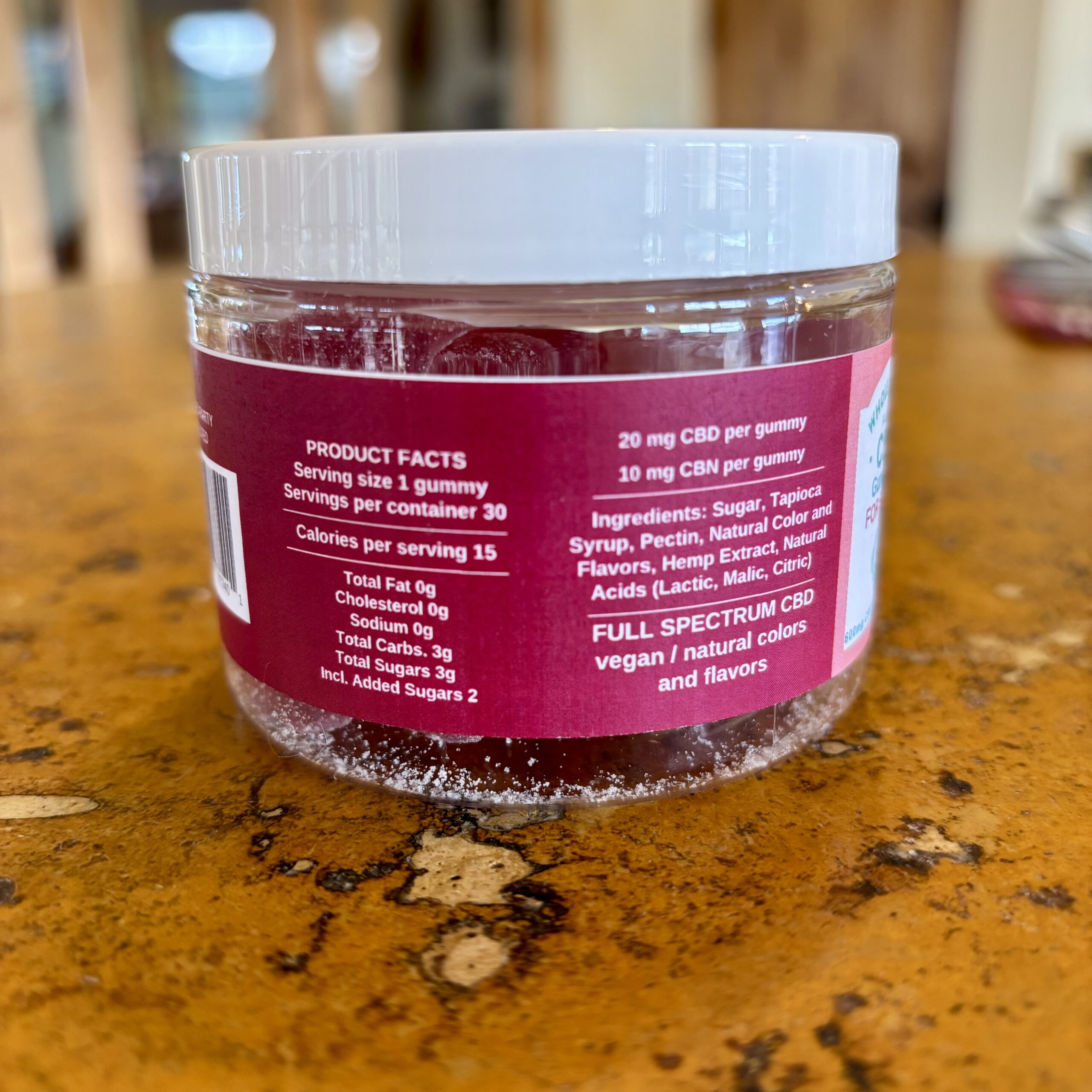 CBD + CBN Sleep Gummies for Restful Sleep | Whole Circle Farms